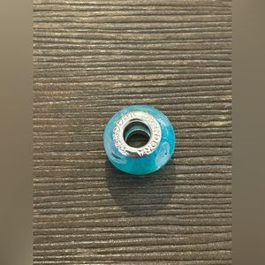 Pandora Charm Light Blue Murano Glass